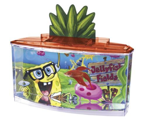 Penn Plax Bob Esponja acuario bettera para ni&ntilde;os Imagem n&uacute;mero 1