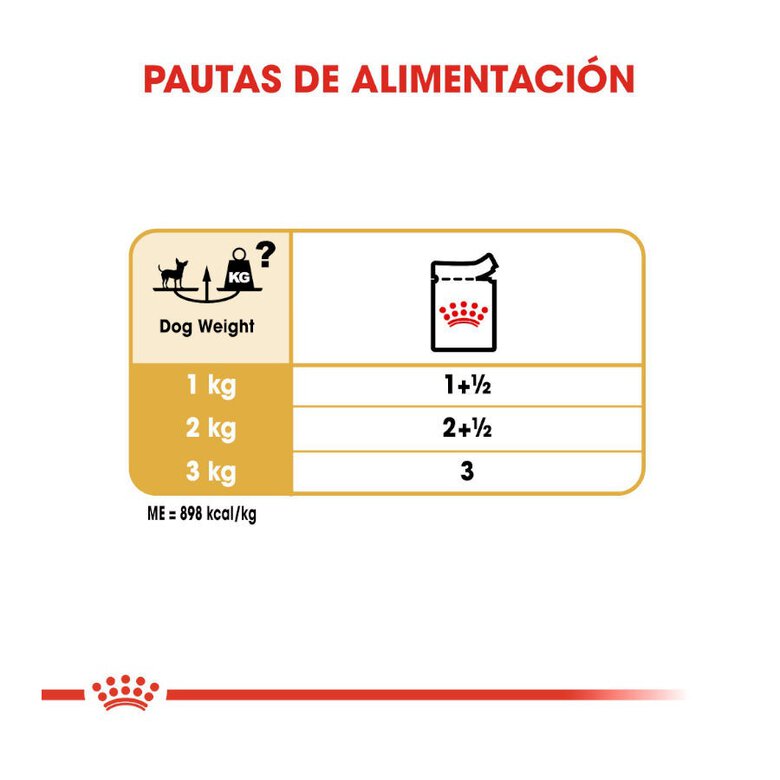 85 g Royal Canin Adult Chihuahua patê em saquetas para cães,  Imagem número 8 85 g Royal Canin Adult Chihuahua patê em saquetas para cães, , large Imagem número 8