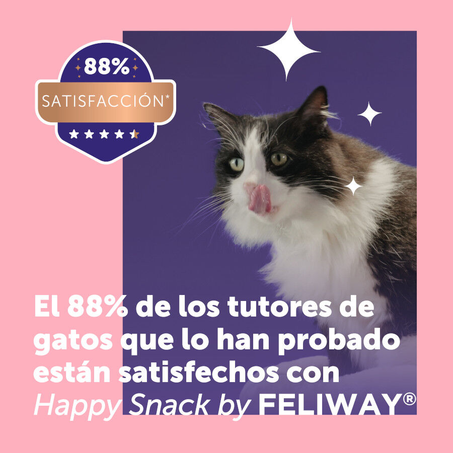 24 barritas Feliway Ceva Happy Snacks de Salm&atilde;o para gatos, , large Imagem n&uacute;mero 4