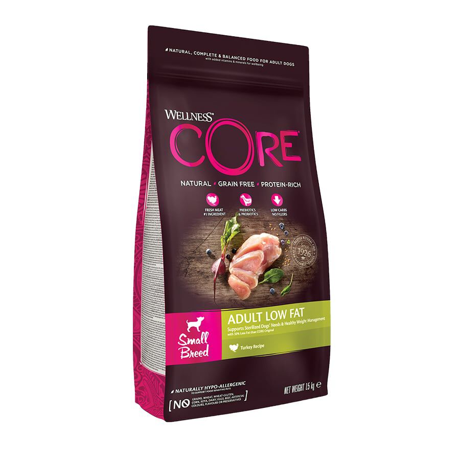 1.5kg Wellness Core Adult Small Healthy Peru ra&ccedil;&atilde;o para c&atilde;es , , large Imagem n&uacute;mero 1