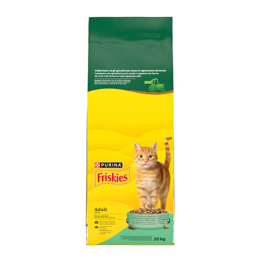 20 kg Friskies Coelho e Frango ra&ccedil;&atilde;o para gatos, , large Imagem n&uacute;mero 1