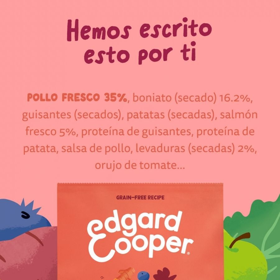 12 kg Edgard & Cooper Senior Salm&atilde;o da Noruega e Frango ra&ccedil;&atilde;o para c&atilde;es, , large Imagem n&uacute;mero 4