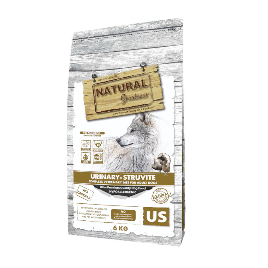 Natural Greatness Urinary-Struvit Ra&ccedil;&atilde;o Hipoalerg&eacute;nica para c&atilde;es, , large Imagem n&uacute;mero 1