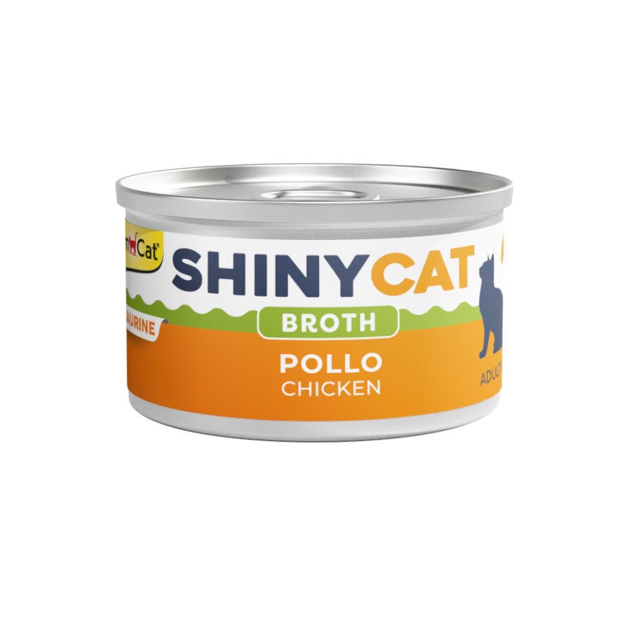 70 g GimCat Comida h&uacute;mida de Frango em Caldo Lata para gatos, , large Imagem n&uacute;mero 1