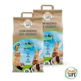 Small Life Areia Super Absorvente de Celulose para animais de estima&ccedil;&atilde;o