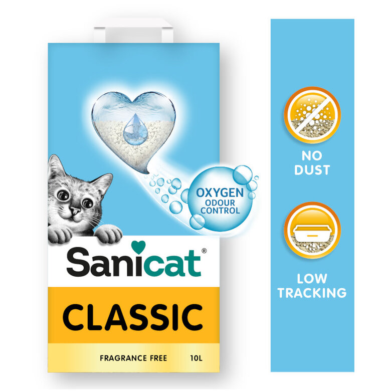 10 L Sanicat Classic Areia Absorvente,  Imagem número 3 10 L Sanicat Classic Areia Absorvente, , large Imagem número 3