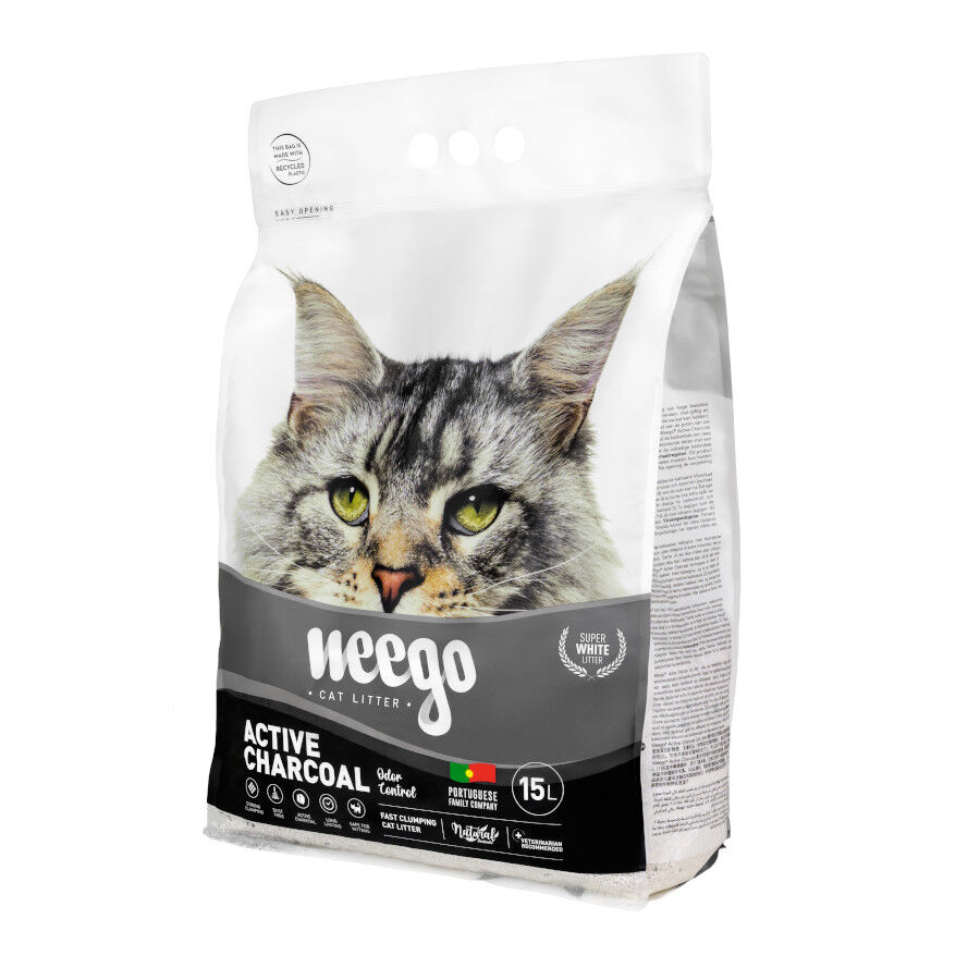 Weego Active Charcoal Areia aglomerante para gatos, , large Imagem n&uacute;mero 2