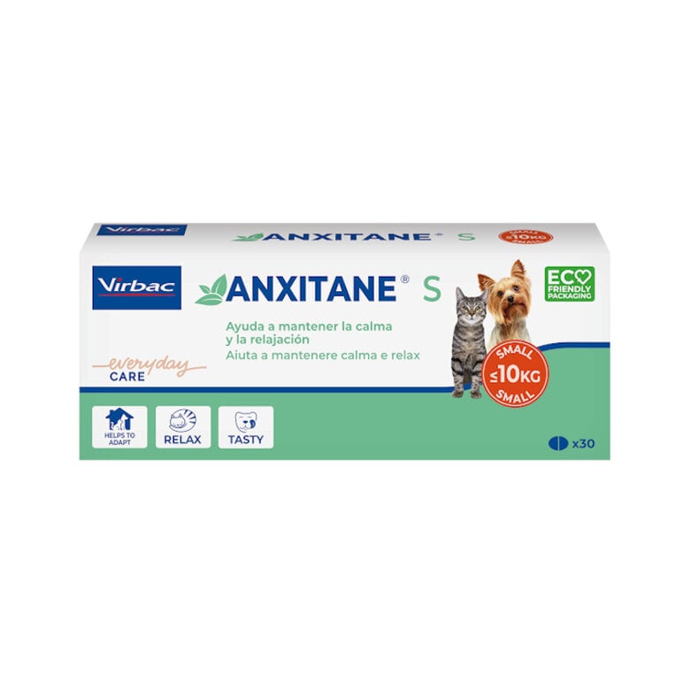 S Virbac Anxitane Relaxantes em comprimidos para cães e gatos,  Imagem número 2 S Virbac Anxitane Relaxantes em comprimidos para cães e gatos, , large Imagem número 2