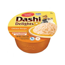 Dashi Delights Snack Cremoso de Frango em terrina para gatos