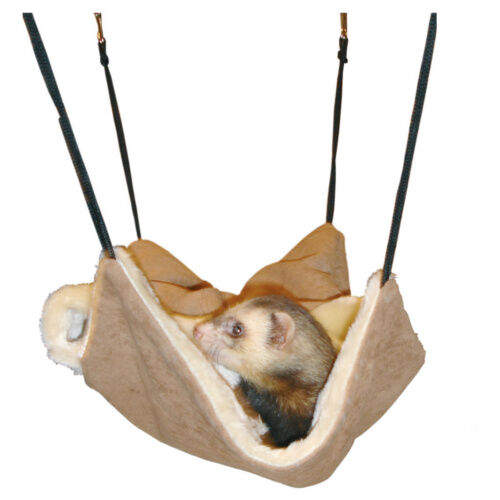 Flamingo hamaca colgante para hurones de ante Imagem n&uacute;mero 1