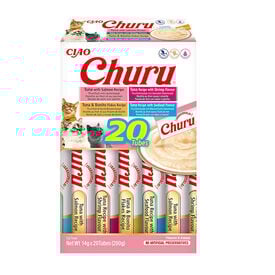 Churu Variedades de Marisco Snack Líquido para gatos