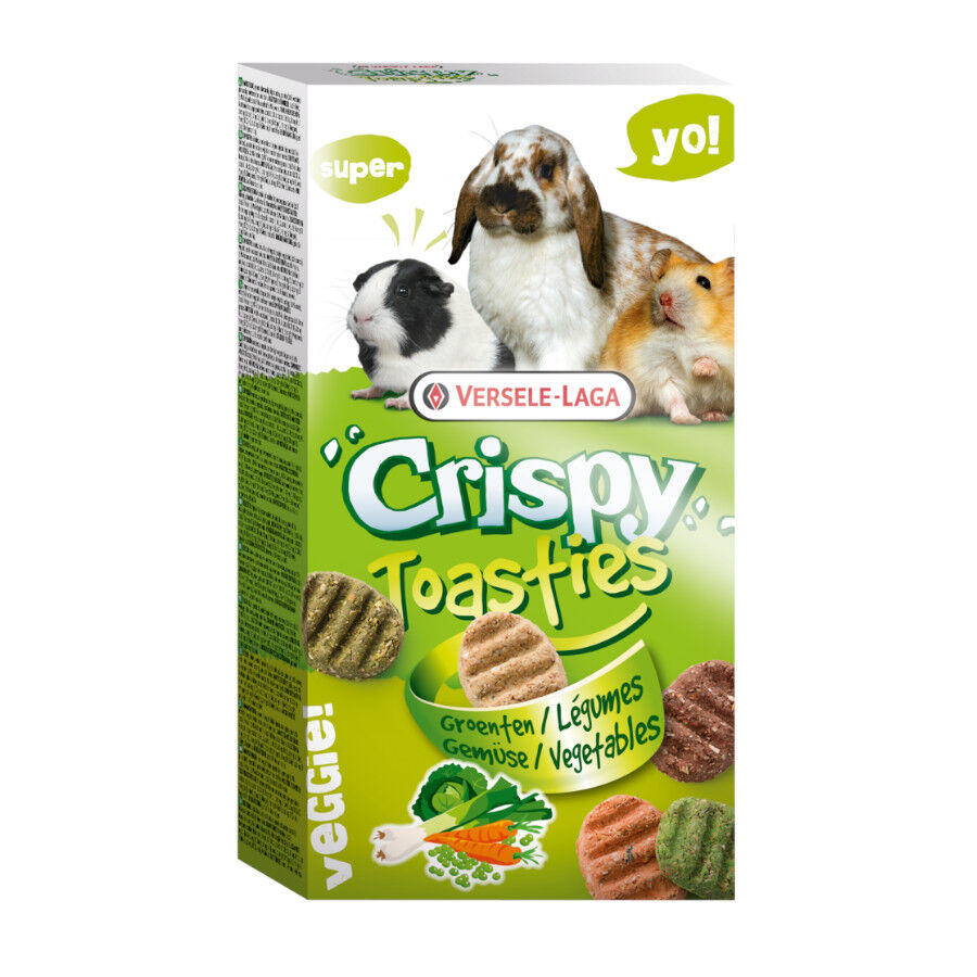 Versele-Laga Crispy Toasties comida para roedores Imagem n&uacute;mero 1