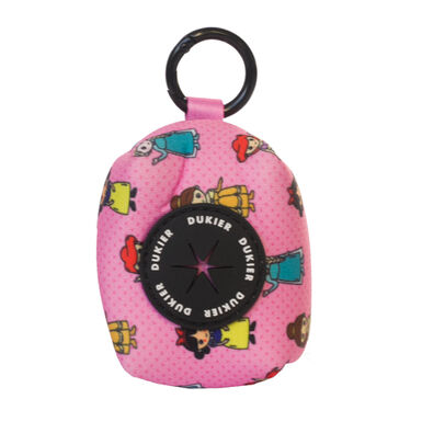 Dukier Princess Porta-sacos com gancho para cães 