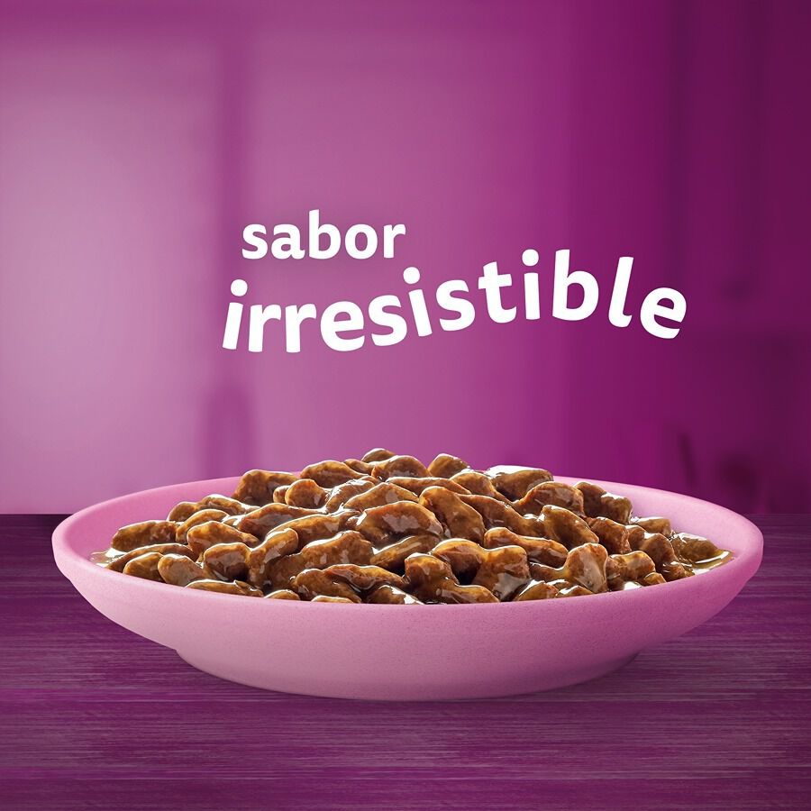 4 saquetas x 85 g Whiskas Carnes em Molho em Saqueta para Gatinhos, , large Imagem n&uacute;mero 2