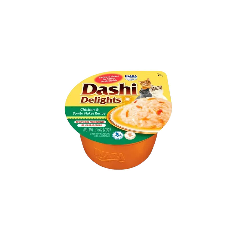 70 g Dashi Delights Frango Cremoso e Flocos Bonito Lanche para gatos, , large Imagem n&uacute;mero 1