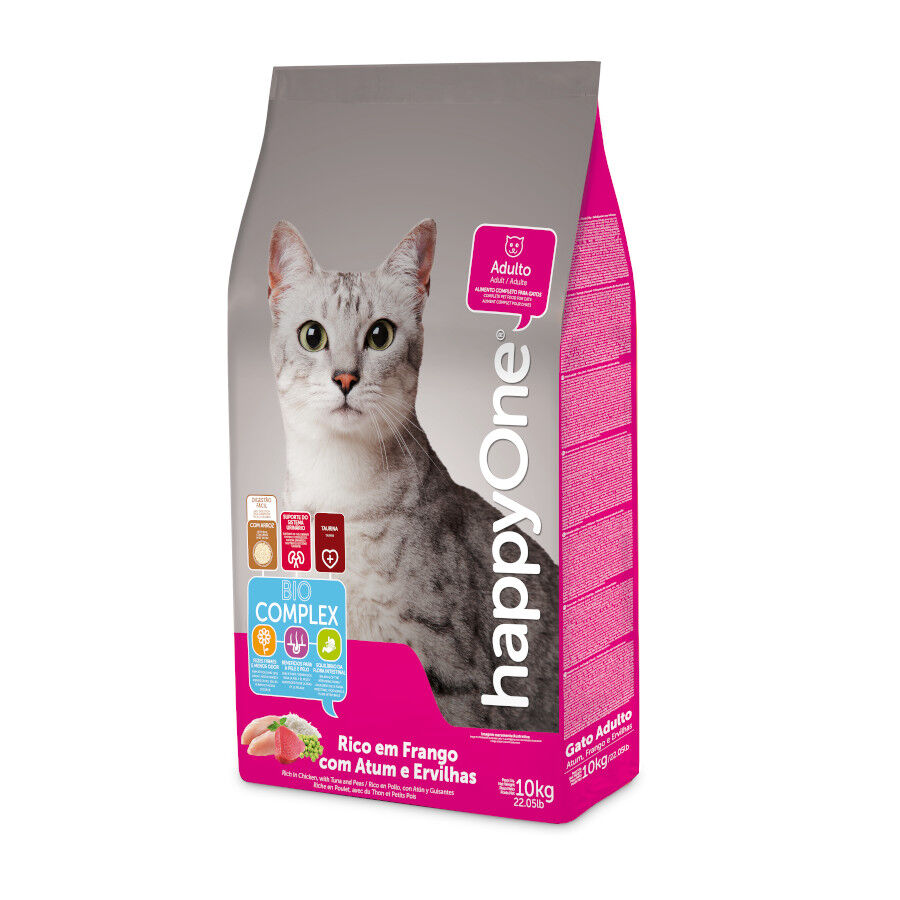 happyOne Ra&ccedil;&atilde;o de atum e frango para gatos, , large Imagem n&uacute;mero 1