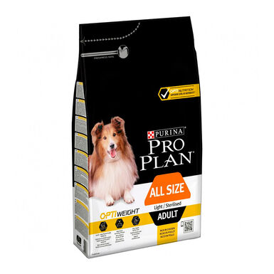 Purina Pro Plan Adult Light/Sterilised Optiweight frango 14 kg