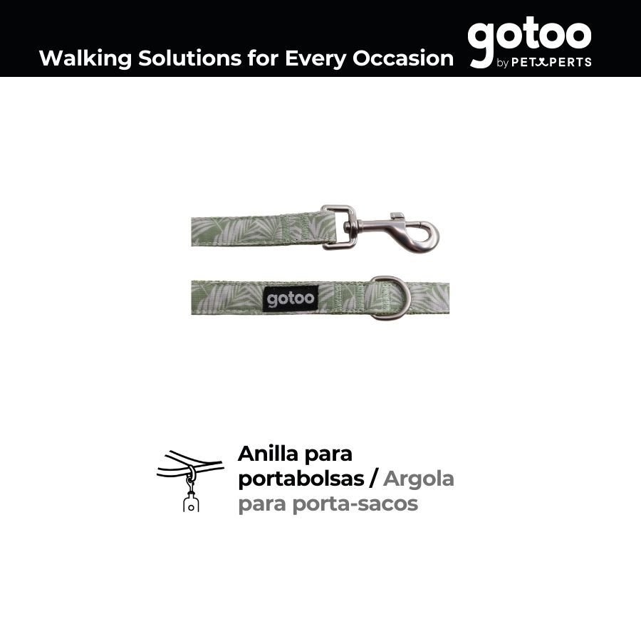 Trela estampada folhas para c&atilde;es, , large Imagem n&uacute;mero 4