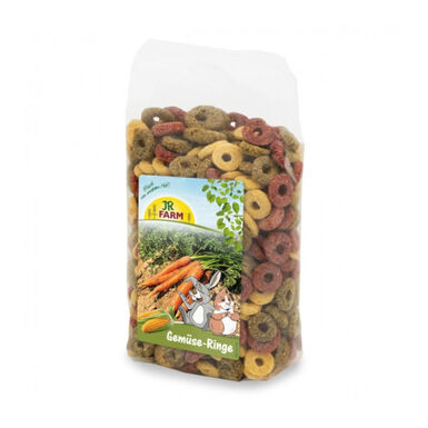 Lanche JR Farm Vegetal Rings para roedores