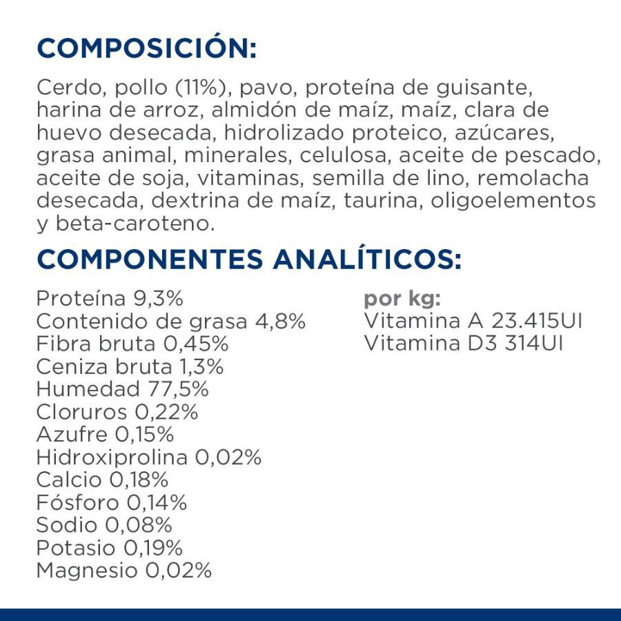 85 g Hill's Prescription Diet c/d Multicare Mousse de Pollo lata para gatos, , large Imagem n&uacute;mero 6