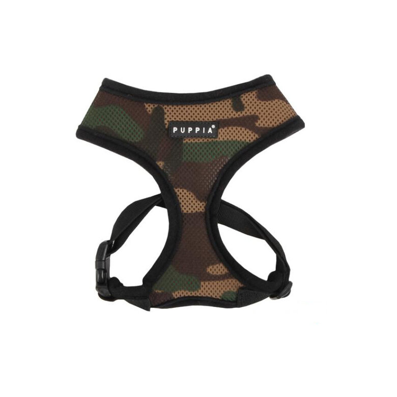 Puppia Soft Peitoral Camuflagem para cães,  Imagem número 1 Puppia Soft Peitoral Camuflagem para cães, , large Imagem número 1