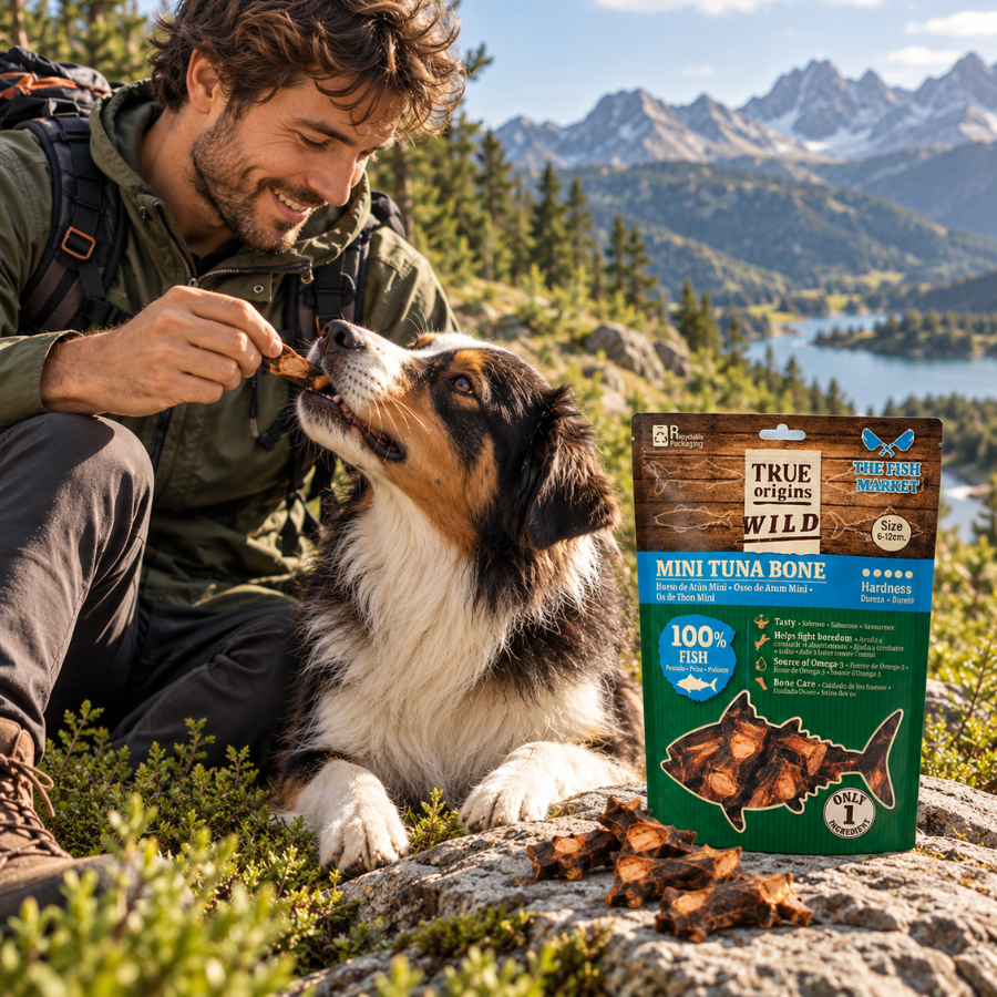 2 uds. True Origins Hueso Mini de At&uacute;n Snack para perros, , large Imagem n&uacute;mero 1
