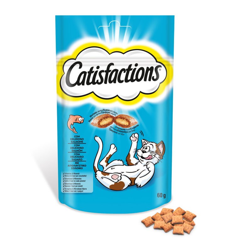 Catisfactions Biscoitos de Salmão para Gatos, , large image number null