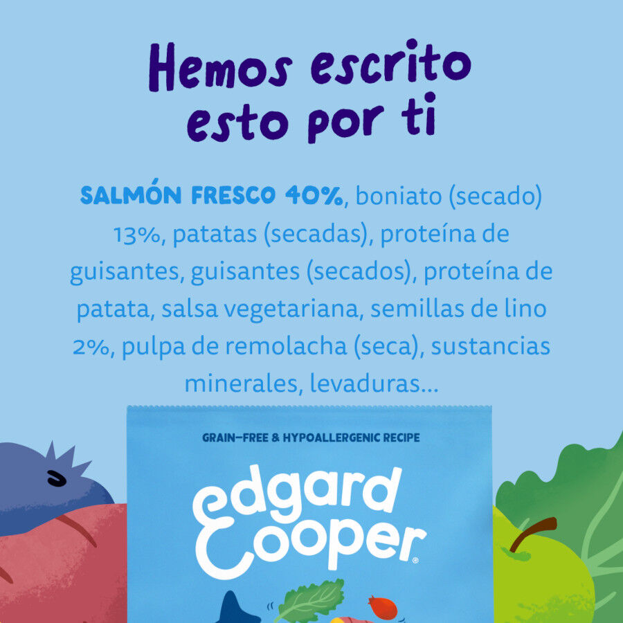 12 kg Edgard Y Cooper Adult Salm&atilde;o ra&ccedil;&atilde;o para c&atilde;es, , large Imagem n&uacute;mero 8