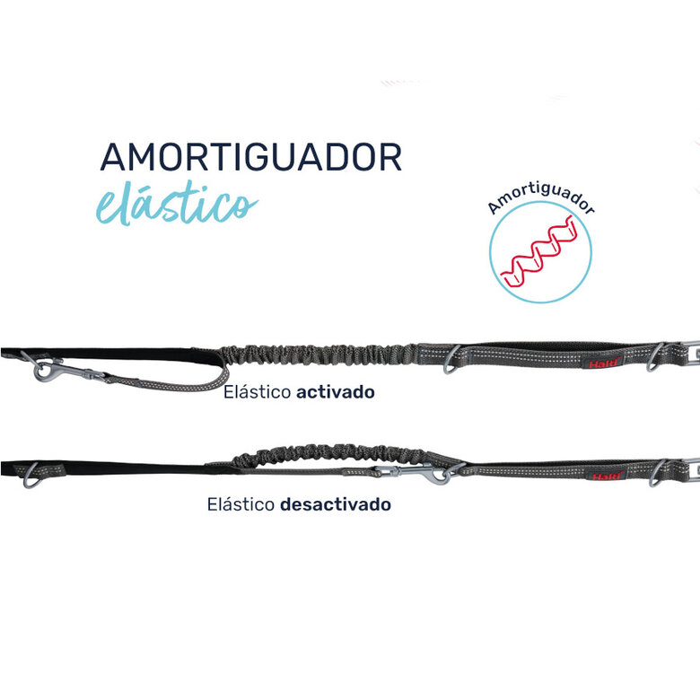 Halti Trela multifuncional cinza para cães,  Imagem número 2 Halti Trela multifuncional cinza para cães, , large Imagem número 2