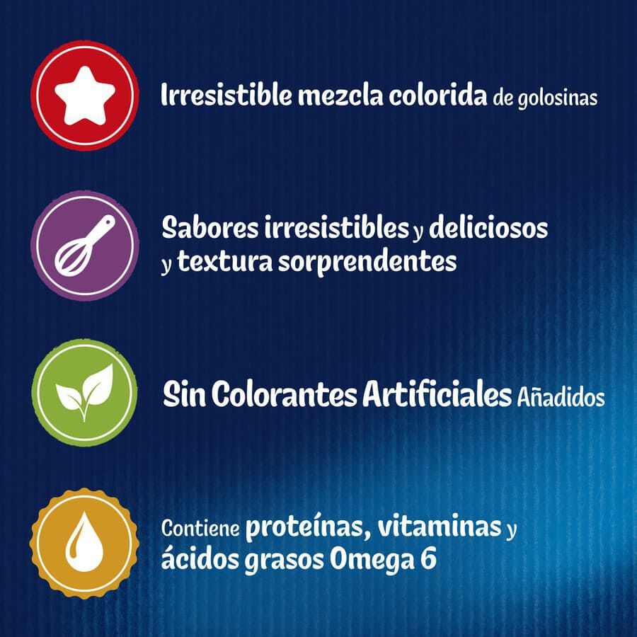 6 pacotes x 60 g Felix Biscoitos Party Mix Peixe para gatos Pack poupan&ccedil;a!, , large Imagem n&uacute;mero 3