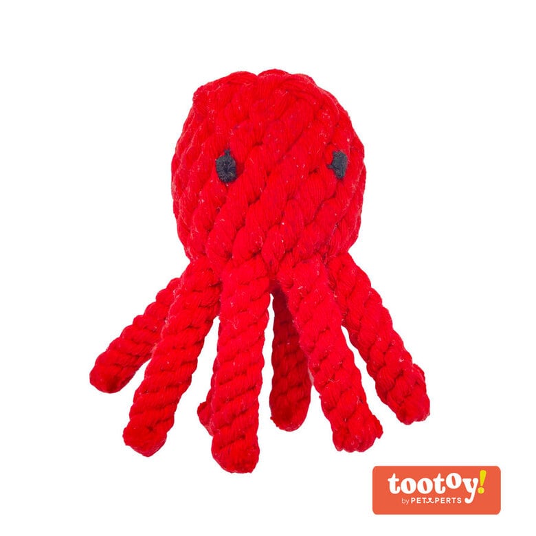 Tootoy! Comfort Octopus & Sea brinquedo com corda para cães,  Imagem número 1 Tootoy! Comfort Octopus & Sea brinquedo com corda para cães, , large Imagem número 1