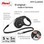 Flexi New Classic&nbsp;Trela extens&iacute;vel com cord&atilde;o preto para c&atilde;es, , large Indicador imagem n&uacute;mero 2