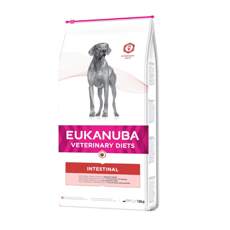 12 kg Eukanuba Veterinary Diets Intestinal ração para cães,  Imagem número 1 12 kg Eukanuba Veterinary Diets Intestinal ração para cães, , large Imagem número 1