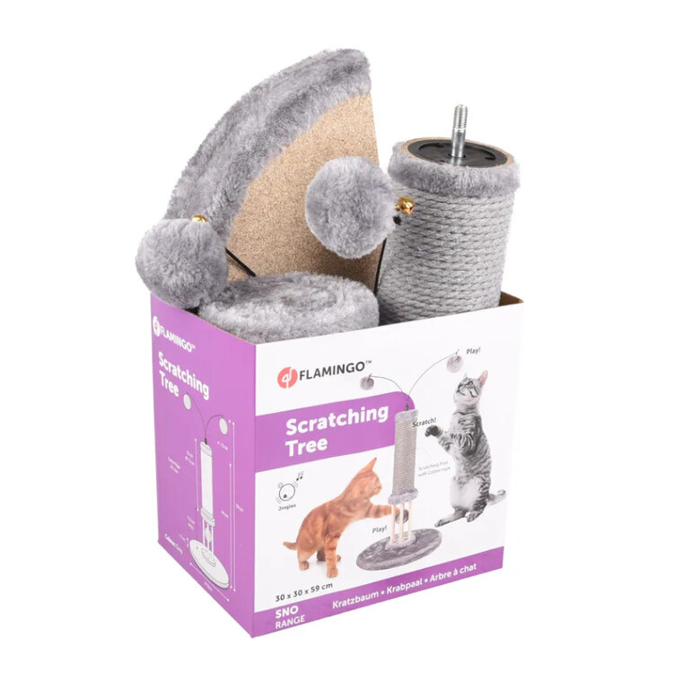 Flamingo Lia Brinquedo Interativo Cinzento para gatos,  Imagem número 2 Flamingo Lia Brinquedo Interativo Cinzento para gatos, , large Imagem número 2