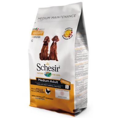 Schesir Adult Medium Nature Frango ração para cães