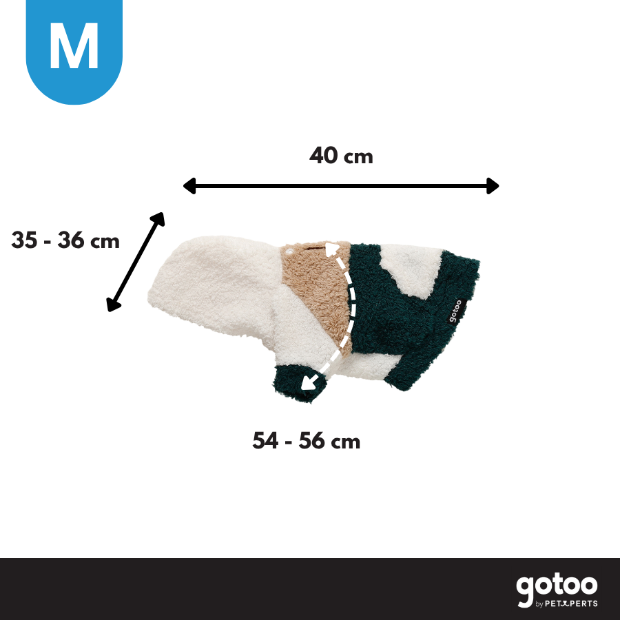 Gotoo Pijama Multicolor em Blocos para c&atilde;es, , large Imagem n&uacute;mero 4