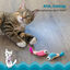 Outward Hound Catstages Dental Shrimpies Peluches com Penas para gatos, , large Indicador imagem número 5