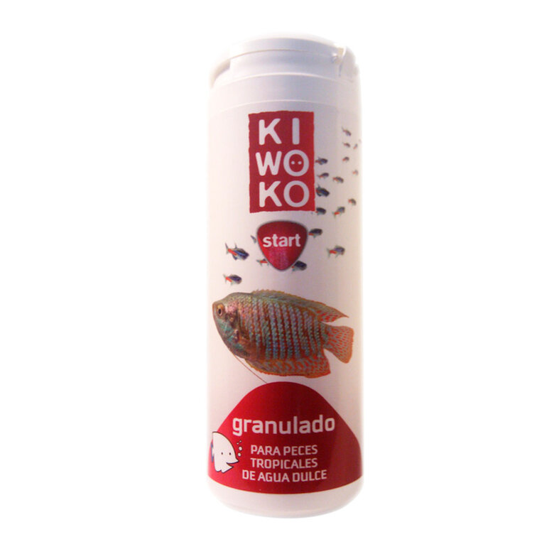 Kiwoko Start Comida granulada para peixes tropicais de água doce, , large image number null