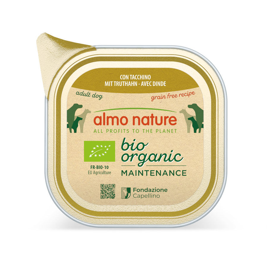 100 g Almo Nature Bio Organic Maintenance Granel Free Turkey para c&atilde;es, , large Imagem n&uacute;mero 1