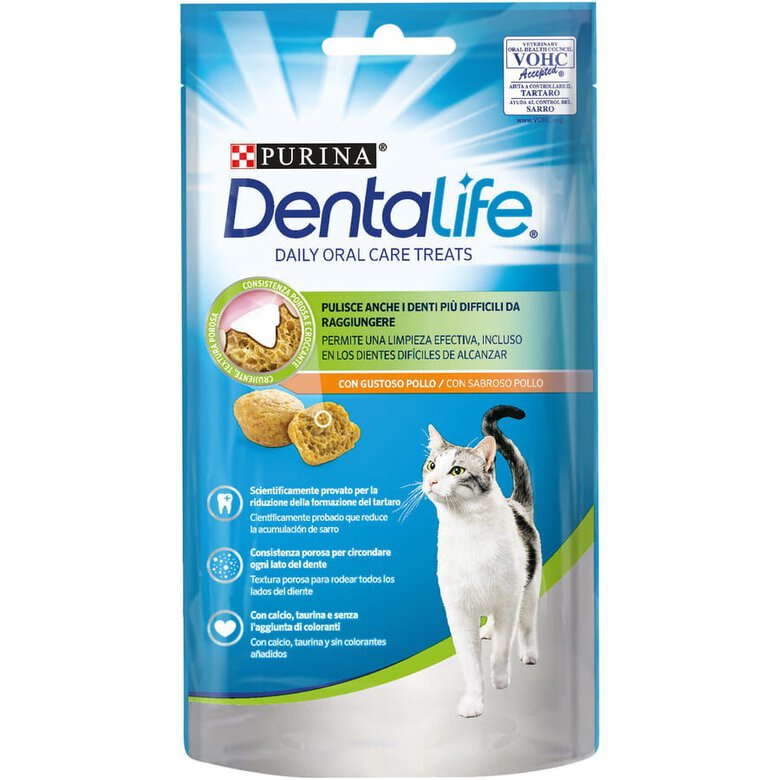 40 g Dentalife Snack Dentários Frango para gatos,  Imagem número 2 40 g Dentalife Snack Dentários Frango para gatos, , large Imagem número 2
