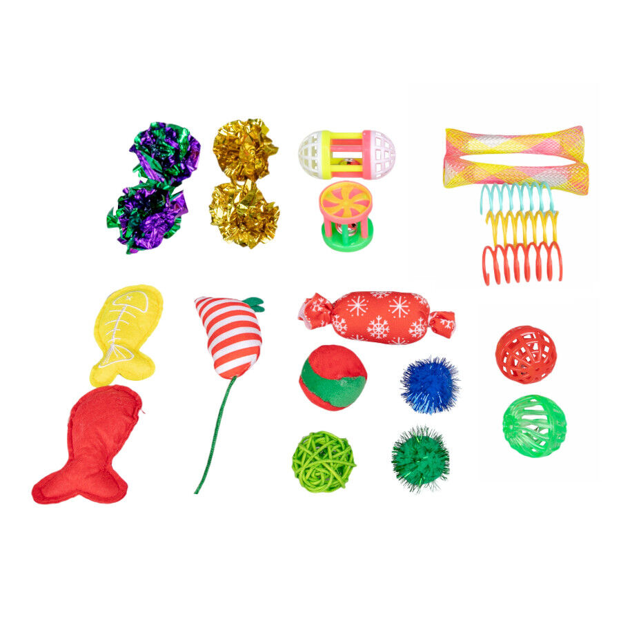 Wonder Christmas Caixa Surpresa de Brinquedos de Natal para Gatos, , large Imagem n&uacute;mero 2