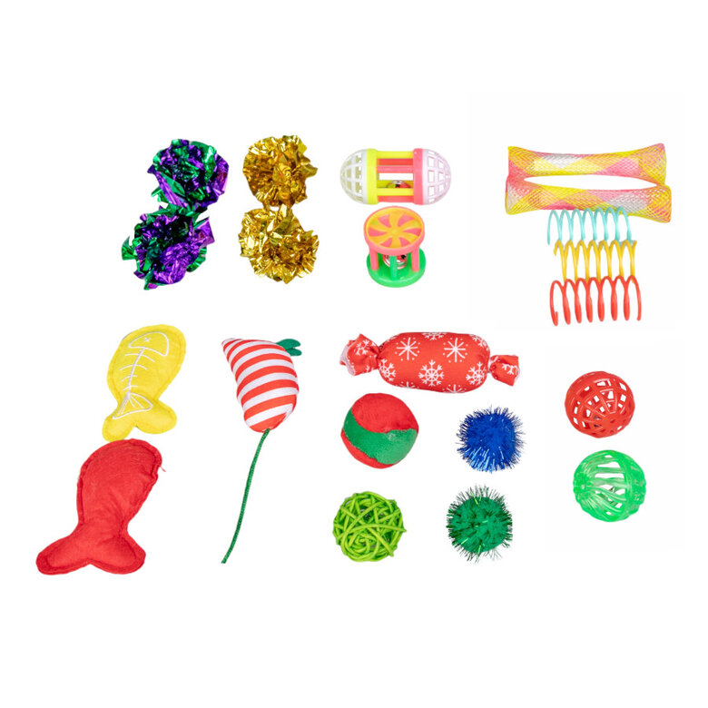 Wonder Christmas Caixa Surpresa de Brinquedos de Natal para Gatos,  Imagem número 2 Wonder Christmas Caixa Surpresa de Brinquedos de Natal para Gatos, , large Imagem número 2