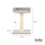 Leeby Tigrou arranhador com cama e brinquedo cinzento para gatos, , large Indicador imagem número 5