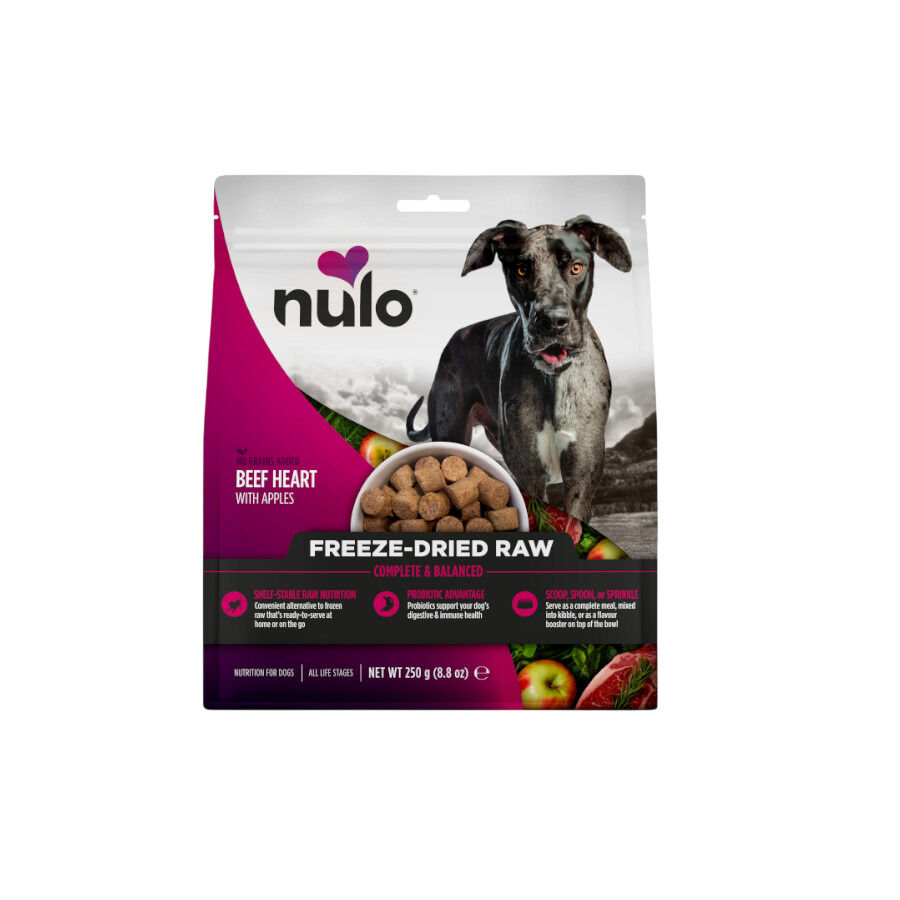 250 g Nulo Freeze-Dried Raw Ra&ccedil;&atilde;o de Vaca com Ma&ccedil;&atilde; para c&atilde;es, , large Imagem n&uacute;mero 1