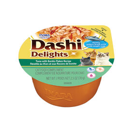 Dashi Delights Comida h&uacute;mida de Atum e Bonito em lata para gatos