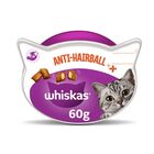 Whiskas Anti-Hairball Snacks para Gatos , , large image number null