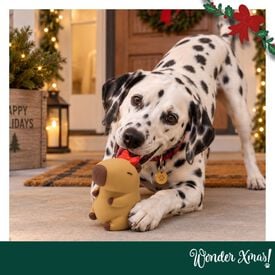 Wonder Christmas Capivara L&aacute;tex Peluche para c&atilde;es