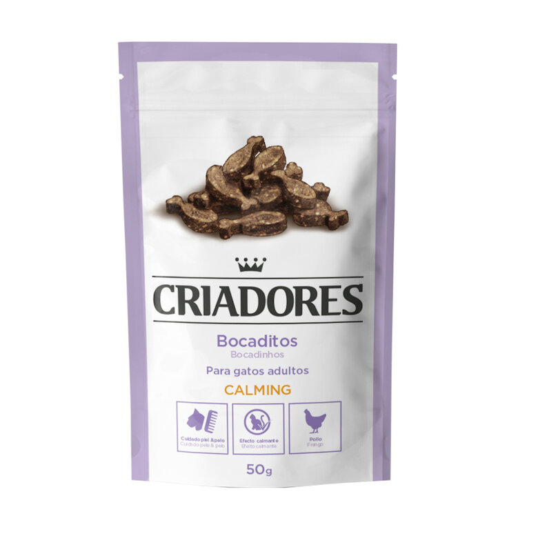 Criadores Snacks Calming de Frango para gatos, , large image number null