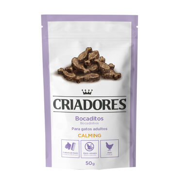 Criadores Snacks Calming de Frango para gatos