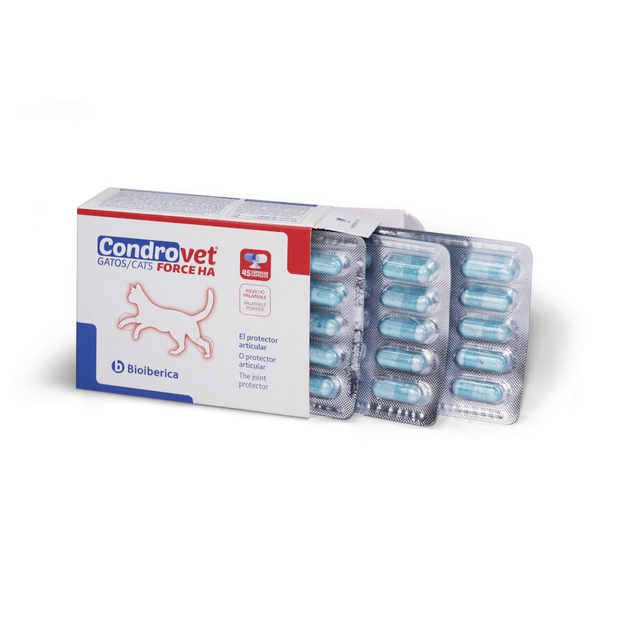 Bioiberica Condrovet Force HA para gatos Imagem n&uacute;mero 1